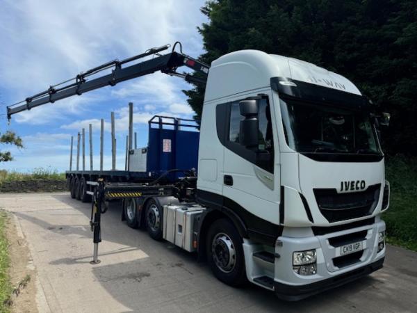 IVECO STRALIS 460 E6 C/W MONTRACON FLAT